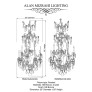 IQ4694 Louis Xv-style Chandelier - Gilt Bronze