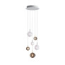 IQ4695 BOMMA DARK & BRIGHT STAR CHANDELIER 6 PCS