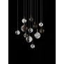 IQ4695 BOMMA DARK & BRIGHT STAR CHANDELIER 6 PCS
