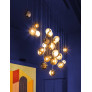 IQ4695 BOMMA DARK & BRIGHT STAR CHANDELIER 6 PCS