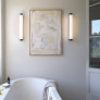 IQ4696 Burlington Art Deco LED Wall Sconce - Champagne Gold