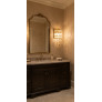 IQ4700 Murano Glass Ball Wall Sconce