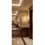 IQ4700 Murano Glass Ball Wall Sconce