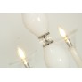 AM6680 WHITE MURANO GLASS CHANDELIER