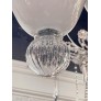 AM6680 WHITE MURANO GLASS CHANDELIER