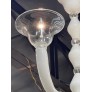 AM6680 WHITE MURANO GLASS CHANDELIER