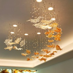 IQ2826 MAPLE LEAF CHANDELIER