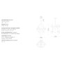 IQ2896 ANDROMEDA CEILING LAMP