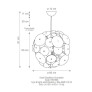IQ2900 DANDELION CHANDELIER