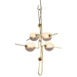 IQ2901 WHIPLASH TIERED PENDANT