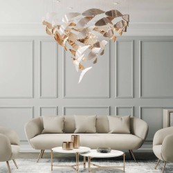 IQ2963 ENTANCE GLASS CHANDELIER