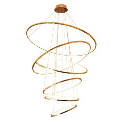 IQ3024 LED SWIRL CHANDELIER