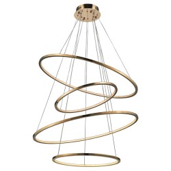 IQ3027 LED SWIRL CHANDELIER