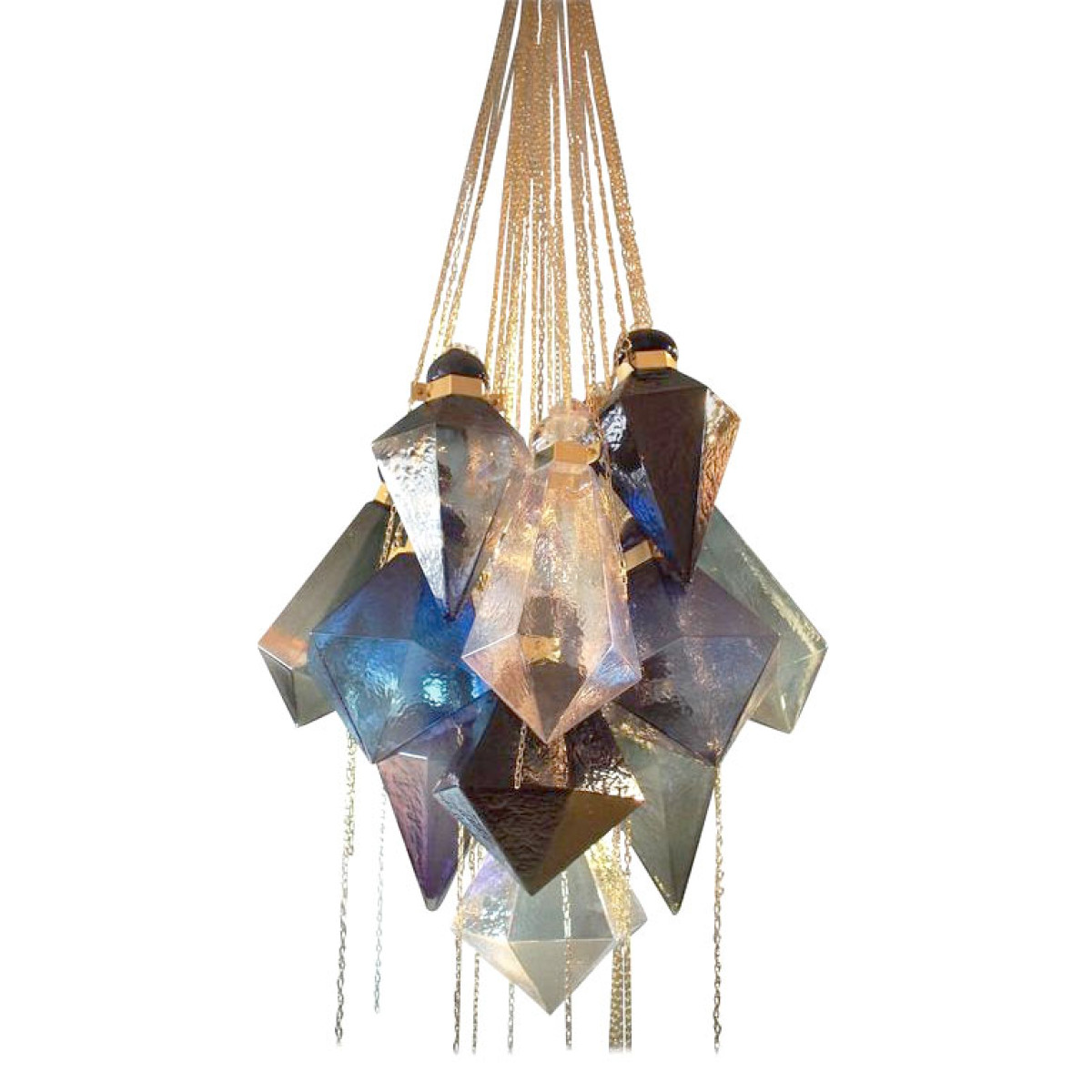 IQ8275 LUSTRE GOTHIQUE AUX SAPHIRS IQ8275 LUSTRE GOTHIQUE AUX SAPHIRS