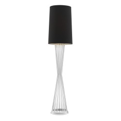 CJ102 SILVER FLOOR LAMP