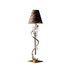 CJ103 GOLD FLOOR LAMP