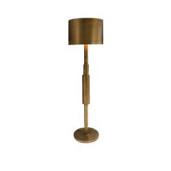 CJ107 BURNISHED BRASS FLOOR LAMP