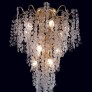 IQ3477 STARDUST GOLD LONG CHANDELIER