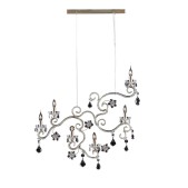 IQ3479 1480 6-LIGHTS METAL SUSPENSION LAMP