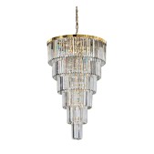 IQ3484 1484 16 LIGHTS GOLD SUSPENSION LAMP