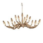 IQ3502 MOV VINTAGE CHANDELIER 12 LIGHTS