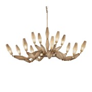 IQ3502 MOV VINTAGE CHANDELIER 12 LIGHTS