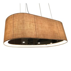 IQ3505 SATURN M350 LINEN CHANDELIER