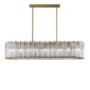 IQ3520 DRUM OVAL 9-LIGHT CHANDELIER