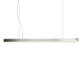 IQ3538 MEDIUM METAL BAR SILVERY PENDANT LAMP