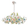 IQ3554 FLOREAL CHANDELIER WITH PARROTS