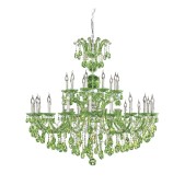 IQ3581 MARIA THERESA GREEN CHANDELIER