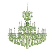 IQ3581 MARIA THERESA GREEN CHANDELIER