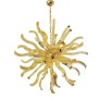 IQ3600 1980S SUN BURSTING SPUTNIK CHANDELIER