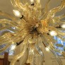 IQ3600 1980S SUN BURSTING SPUTNIK CHANDELIER