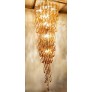 IQ3620 HELIX WATERFALL MURANO CHANDELIER BY AURELIANO TOSO