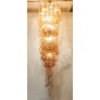 IQ3620 HELIX WATERFALL MURANO CHANDELIER BY AURELIANO TOSO