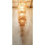 IQ3620 HELIX WATERFALL MURANO CHANDELIER BY AURELIANO TOSO