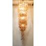 IQ3620 HELIX WATERFALL MURANO CHANDELIER BY AURELIANO TOSO