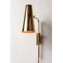 IQ3628 1950S PAAVO TYNELL MODEL BRASS WALL LIGHTS FOR TAITO, OY