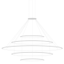 IQ3633 CIRCULAR LED 5 TIER CHANDELIER