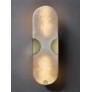 IQ3642 PAIR OF ALABASTER SCONCES BY STUDIO GLUSTIN