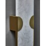 IQ3642 PAIR OF ALABASTER SCONCES BY STUDIO GLUSTIN