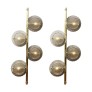 IQ3643 PAIR OF "DAISY" SCONCES BY STUDIO GLUSTIN