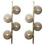 IQ3643 PAIR OF "DAISY" SCONCES BY STUDIO GLUSTIN