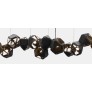 IQ3670 WELLES LONG CHANDELIER 16 BY SYBILLE DE MARGERIE