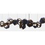 IQ3670 WELLES LONG CHANDELIER 16 BY SYBILLE DE MARGERIE