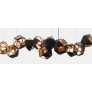 IQ3670 WELLES LONG CHANDELIER 16 BY SYBILLE DE MARGERIE