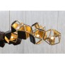 IQ3670 WELLES LONG CHANDELIER 16 BY SYBILLE DE MARGERIE