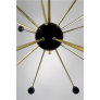 IQ3680 ITALIAN MID CENTURY STYLE BRASS SPUTNIK CHANDELIER, 24 LIGHTS