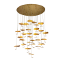 IQ3681 THE DANGLING PARASOLS CHANDELIER